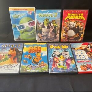 7 DreamWorks Animated DVD Set with